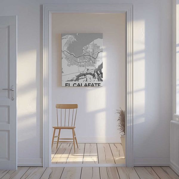 Tablou canvas „El Calafate White” de StudioSix