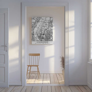 Tablou canvas „Black Maps 02” de Emiliano Deificus