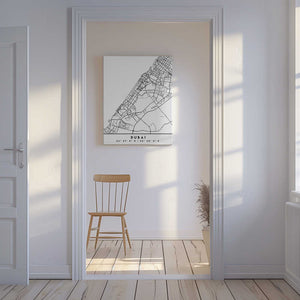 Tablou canvas „Black Maps 27” de Emiliano Deificus
