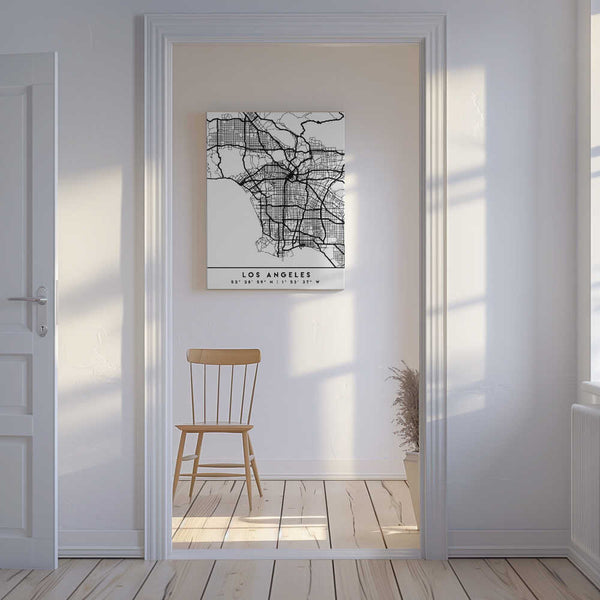 Tablou canvas „Black Maps 42” de Emiliano Deificus