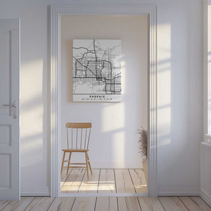 Tablou canvas „Black Maps 66” de Emiliano Deificus