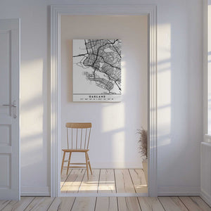 Tablou canvas „Black Maps 62” de Emiliano Deificus