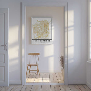 Tablou canvas „1 Maps 68” de Emiliano Deificus