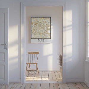 Tablou canvas „1 Maps 40” de Emiliano Deificus