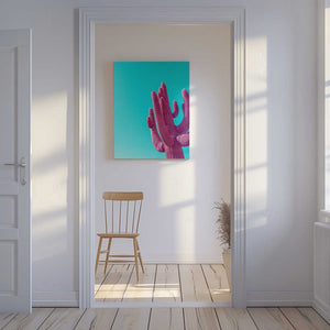 Tablou canvas „Magenta Pink Saguaro” de Tom Windeknecht
