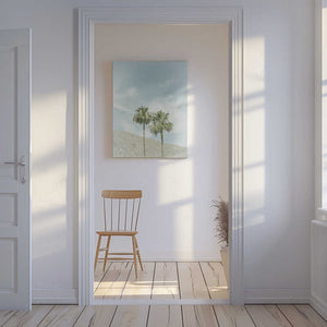 Tablou canvas „Vintage Palm Trees in the desert” de Melanie Viola
