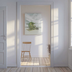 Tablou canvas „Vintage Florida Flair at Miami Beach” de Melanie Viola