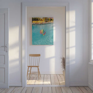 Tablou canvas „Palm Springs Pool Day” de Bethany Young
