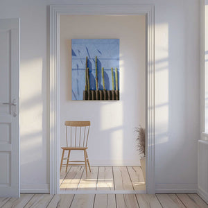 Tablou canvas „Tall Cacti | Oaxaca Mexico travel photography” de Raisa Zwart