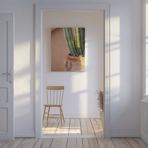 Tablou canvas „Green On Orange | Marrakech Travel Photography” de Raisa Zwart