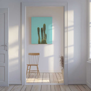 Tablou canvas „Turquoise Cactus” de Lila &amp; Lola