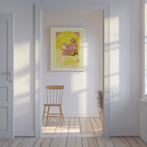 Tablou canvas „Jlr Whiskysour Pink Copy” de Jenny Liz Rome