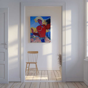Tablou canvas „Big Tex Aflame” de Steve Spencer