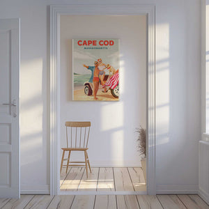 Tablou canvas „Cape Cod Massachusetts Summer Beach Art” de The Whiskey Ginger