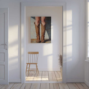 Tablou canvas „Cowboy boots” de Pictufy Studio