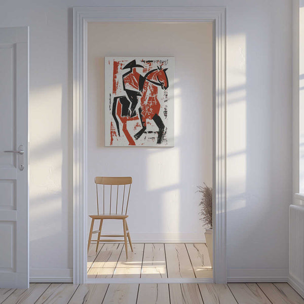 Tablou canvas „Abstract Horse Rider” de Andreas Magnusson