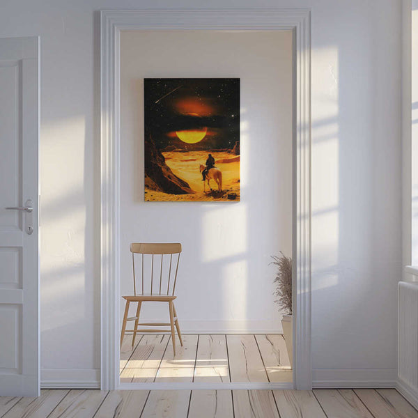 Tablou canvas „Western Space Adventure” de Taudalpoi