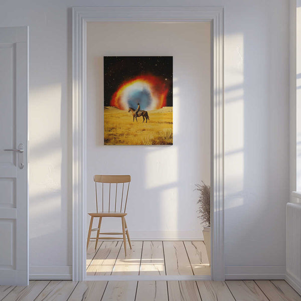 Tablou canvas „Nebula Cowboy” de Taudalpoi
