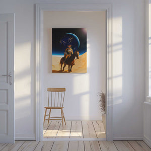Tablou canvas „Space Cyborg” de Taudalpoi