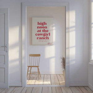 Tablou canvas „Cowgirl” de Oju Design