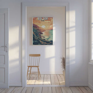 Tablou canvas „Big Sur” de thomas chedeville