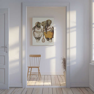 Tablou canvas „Gentlemen of the Court” de Mike Koubou