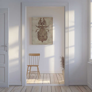 Tablou canvas „Phyllium Siccifolium Copy” de Mike Koubou