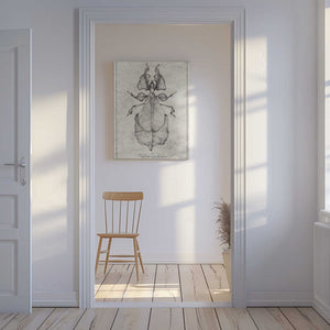 Tablou canvas „Phyllium Siccifolium” de Mike Koubou