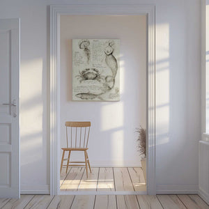 Tablou canvas „Mythical And Marine Creatures” de Mike Koubou