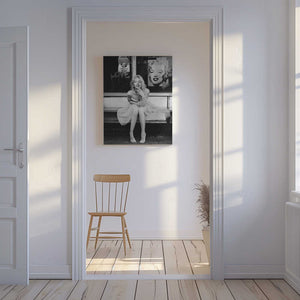 Tablou canvas „New Marilyn BW” de Dikhotomy