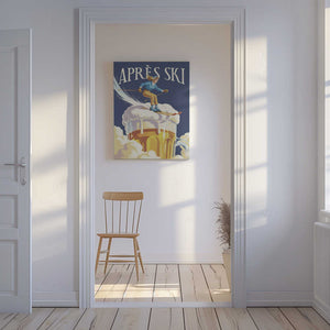 Tablou canvas „Apres Ski Vintage” de Andreas Magnusson