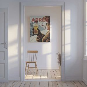 Tablou canvas „Apres Ski Alpine” de Andreas Magnusson