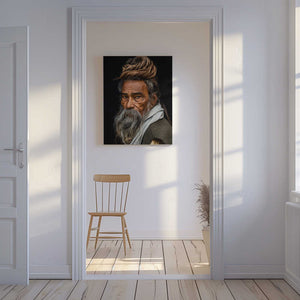 Tablou canvas „Portrait of a Sadhu...” de Rakesh J.V