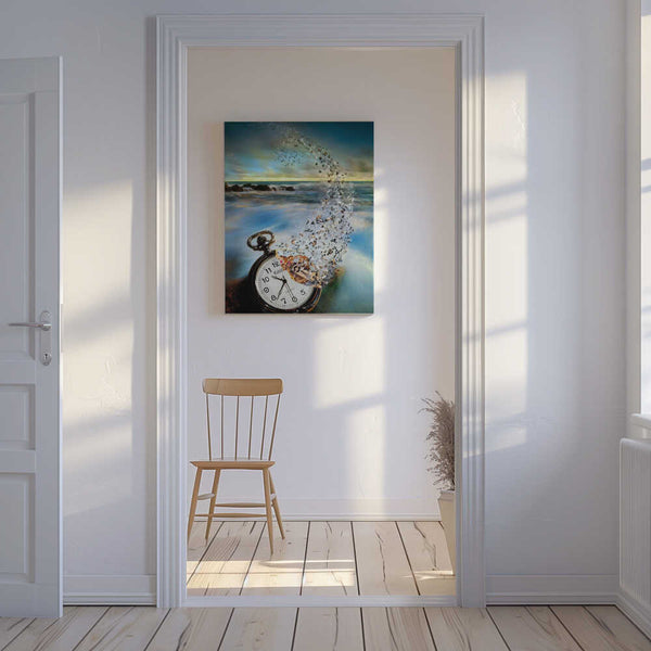 Tablou canvas „The Vanishing Time” de Sandy Wijaya