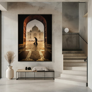 Tablou înramat „taj mahal cleaner” de Pavol Stranak