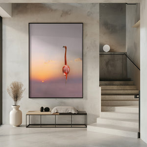 Tablou înramat „sunset ...” de Anna Cseresnjes