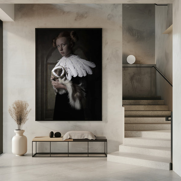 Tablou înramat „My sweet skunk friens” de Carola Kayen-Mouthaan