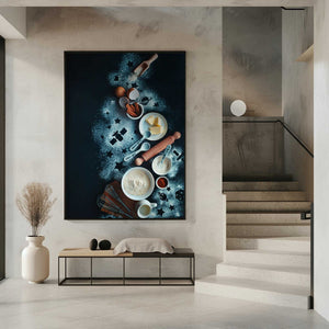 Tablou înramat „Baking for stargazers” de Dina Belenko