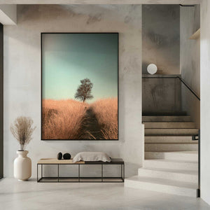 Tablou înramat „Grass and Path” de Jaap van den Helm