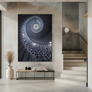 Tablou înramat „Tulip Stairs” de Massimo Cuomo
