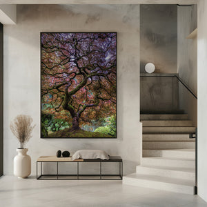 Tablou înramat „Japanese Maple Tree” de Mike Centioli