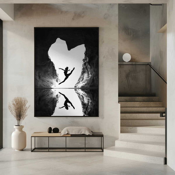 Tablou înramat „A beating heart” de Eyal Amer