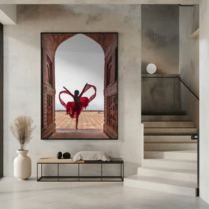 Tablou înramat „Taj Mahal's Heart” de Lin Jing