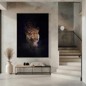 Tablou înramat „Drinking” de Antonyus Bunjamin (Abe)