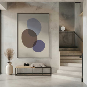 Tablou înramat „Organic Shapes 05” de Pictufy Studio