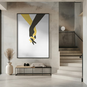 Tablou înramat „Holding Hands” de Pictufy Studio II