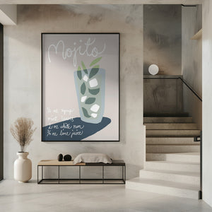 Tablou înramat „Mojito” de Pictufy Studio II