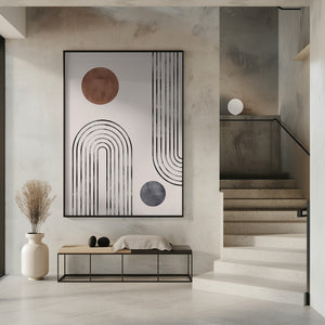 Tablou înramat „Archs and Buds” de Pictufy Studio II