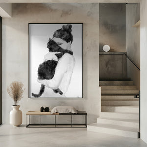 Tablou înramat „Cat Lover” de Pictufy Studio II