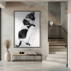 Tablou înramat „Cat Lover” de Pictufy Studio II